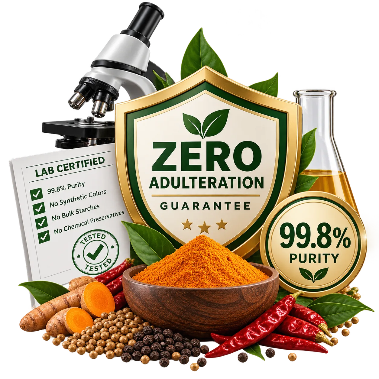 Zero Adulteration Guarantee